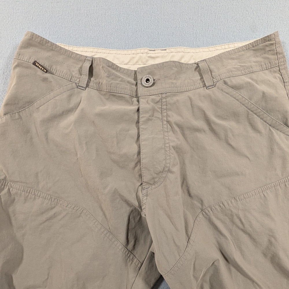 Kuhl Renegade Rock Pants Mens 36x30 Tan Khaki‎ Hiking Outdoor Gorpcore